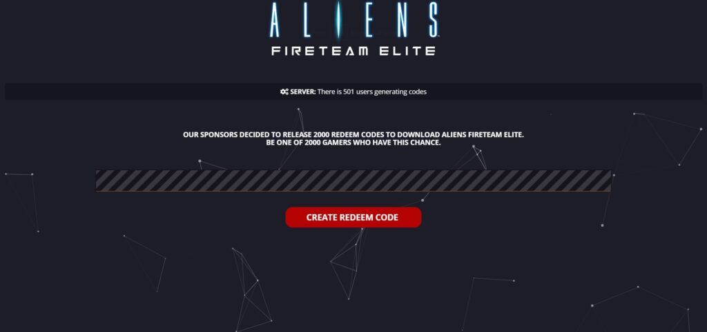 Aliens Fireteam Elite Redeem Code